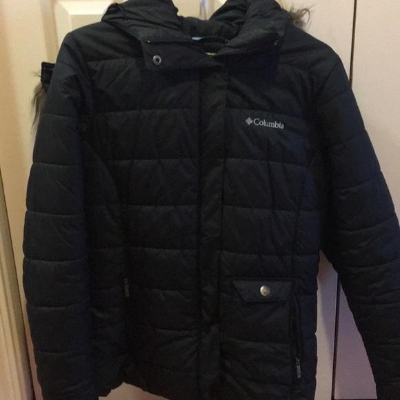 puffy columbia jacket womens